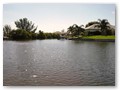 A view into the canal to the south...