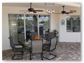 The lanai is furnished with comfortable patio furniture, for an ''outside dinner'', a lovely breakfast or just relax and enjoy ...